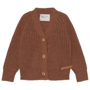 Image of sale on Pecan Nut Staff V-Neck Cardigan