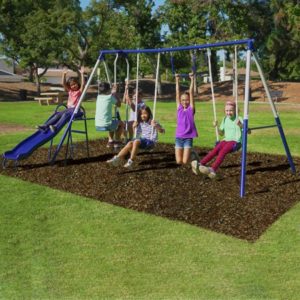 Image of sale on Metal Swing Set