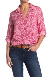 Image of sale on Animal Print Blouse