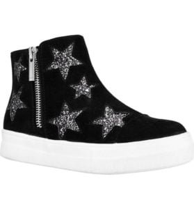 Image of sale on Girls Glitter High Top Sneaker