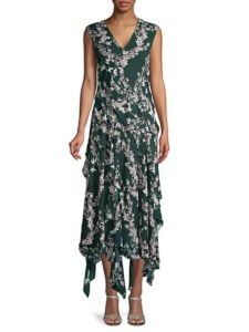 Image of sale on Floral Cocktail Dress