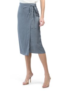 Image of sale on Printed Wrap Skirt
