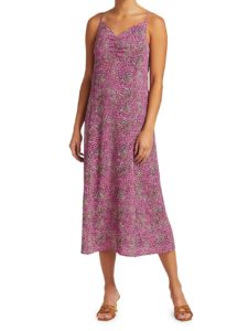 Image of sale on Asta Leopard Midi Shift Dress