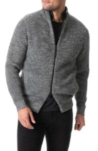 Image of sale on Halcombe Full Zip Wool Sweater
