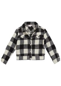 Image of sale on Girl’s Plaid Jacket, Size M-XL