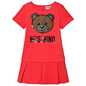Image of sale on Red Milano Flip Sequin Bear Dress