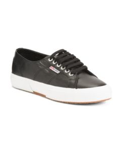 Image of sale on Women’s Lace Up Leather Sneakers