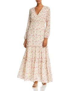 Image of sale on Floral Print Maxi Dress