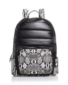 Image of sale on Girls’ Custom Snake-Embossed Puffy Backpack