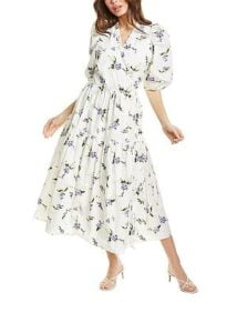 Image of sale on Ruffle Prairie Midi Dress