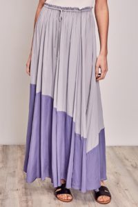 Image of sale on TWOTONE LONG SKIRT