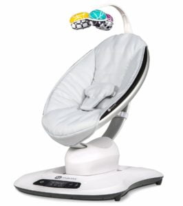 Image of sale on 4moms Mamaroo 4 Baby Swing – Classic Grey
