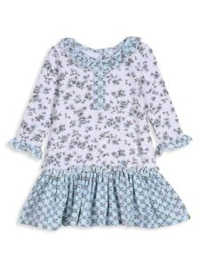 Image of sale on Little Girl’s Floral Ruffle Dress