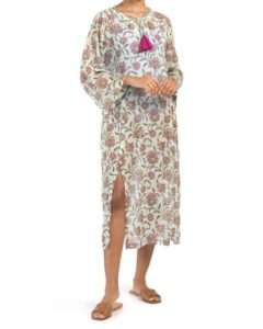 Image of sale on Vine Floral Lotella Cover-up Tunic