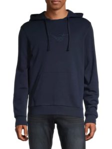 Image of sale on Embroidered Long-Sleeve Hoodie