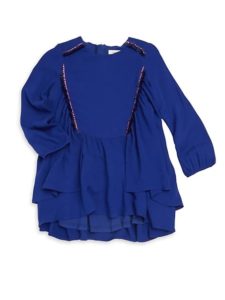 Image of sale on Little Girl’s Embroidered Flowing Dress