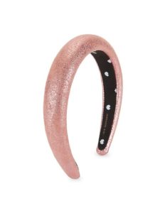 Image of sale on Metallic Faux-Leather Petite Padded Headband