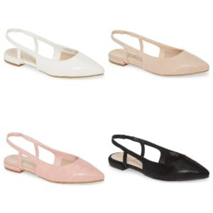 Image of sale on Glow Slingback Flat