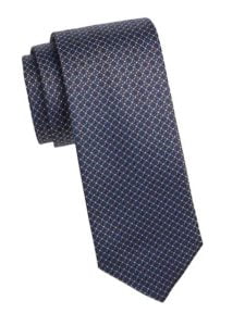 Image of sale on Silk Woven Medallion Tie