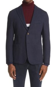 Image of sale on Mini Houndstooth Wool & Cotton Sport Coat