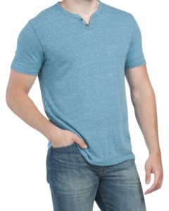 Image of sale on Button Notch Neck Tee
