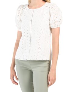 Image of sale on Holland Eyelet Blouse