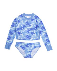 Image of sale on Big Girls  Two-piece Rash Swimsuit