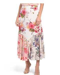 Image of sale on Mixed Print Maxi Skirt
