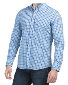 Image of sale on Mini Check Long Sleeve Woven Shirt