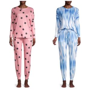 Image of sale on 2-Piece Tie-Dye Pajama Set