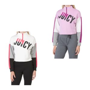 Image of sale on Logo Color Block Half Zip Pullover Top