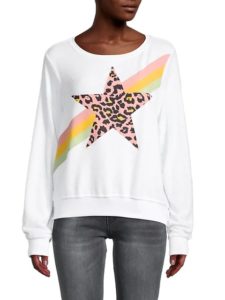 Image of sale on Leopard Star Sweatshirt