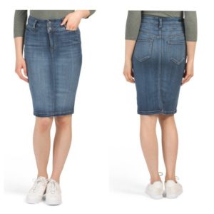 Image of sale on Denim Skirt 22 inch