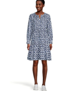 Image of sale on FLORAL TIERED SWING DRESS