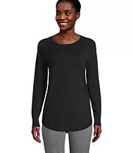 Image of sale on PETITE SHIRTTAIL TUNIC SWEATER
