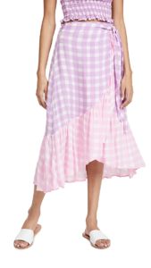 Image of sale on Gingham Cecilia Skirt-final sale