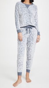 Image of sale on Plush Pur Rib Cuff Sleep Set
