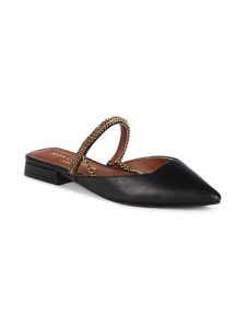 Image of sale on Polly Chain-Strap Leathr Mules