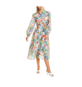 Image of sale on Beulah Floral Midi Dress