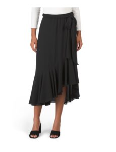 Image of sale on Satin Long Skirt