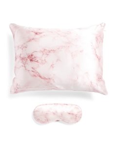 Image of sale on 2pc Silk Pillow & Mask Travel Set