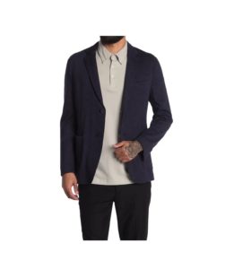 Image of sale on Solid Two Button Notch Lapel Blazer