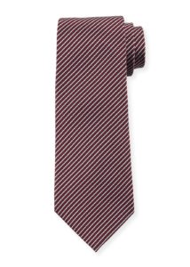 Image of sale on Men’s Striped Cotton-Silk Tie