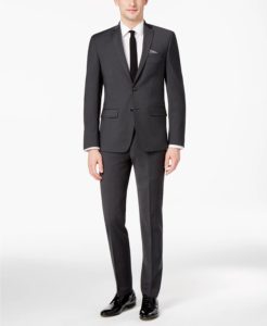 Image of sale on Men’s Skinny Fit Wool Suit