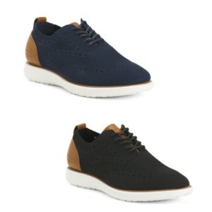 Image of sale on Men’s Knit Casual Lace Up Sneakers