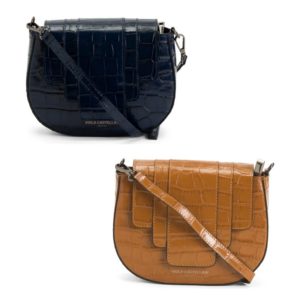 Image of sale on Croc Embossed Leather Crossbody