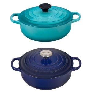 Image of sale on Enameled Cast Iron 3.5-Qt. Sauteuse Round Oven