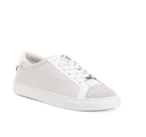 Image of sale on Perforated Leather Sneakers