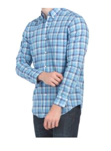 Image of sale on Carnegie Plaid Long Sleeve Shirt