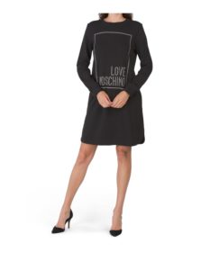 Image of sale on Brand Logo Fleece Dress